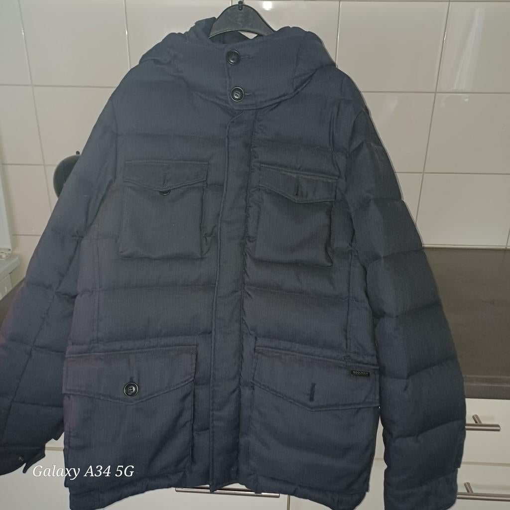 Woolrich Jas Maat M - Zo Goed Als Nieuw, Maat 48/50 (M), Zwart, Ophalen of Verzenden, Zo goed als nieuw