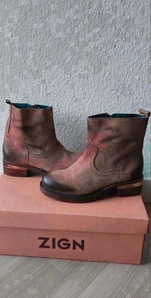 Stoere Boots Enkellaarzen | Maat 36 | Bruin, Bruin, Lage of Enkellaarzen, Ophalen of Verzenden, Gedragen