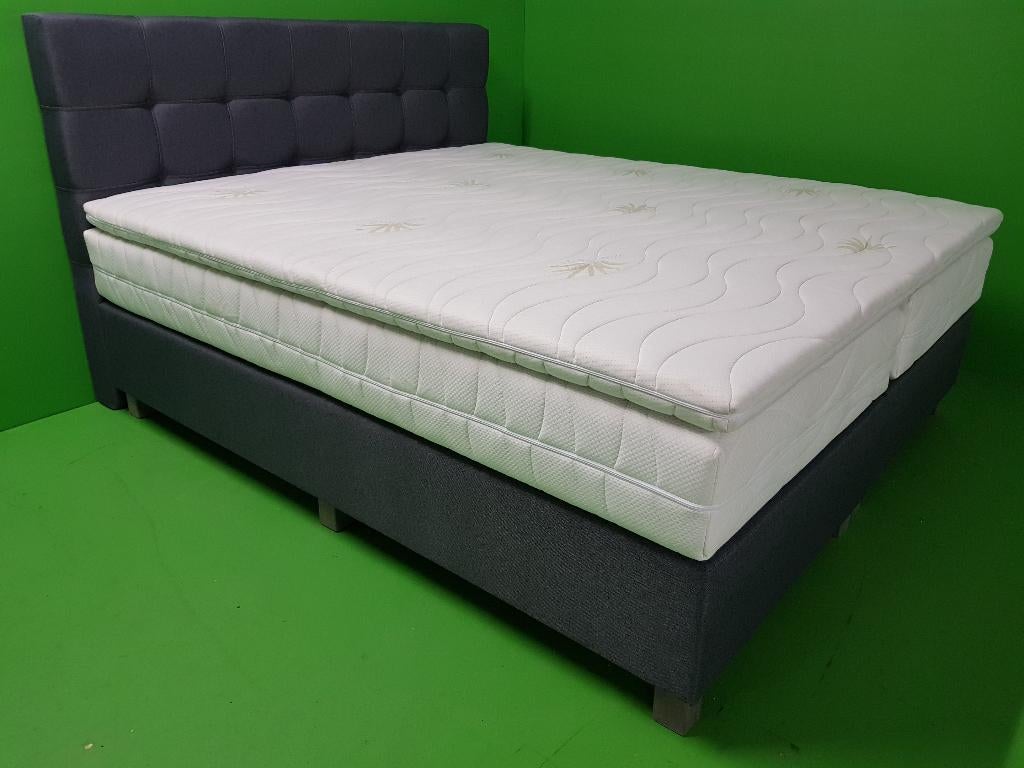 BOXSPRING 180 x 200 Hilton LUXURY / voorraad / incl montage, Iboxz, Info@iboxz.nl, 180 cm, 200 cm