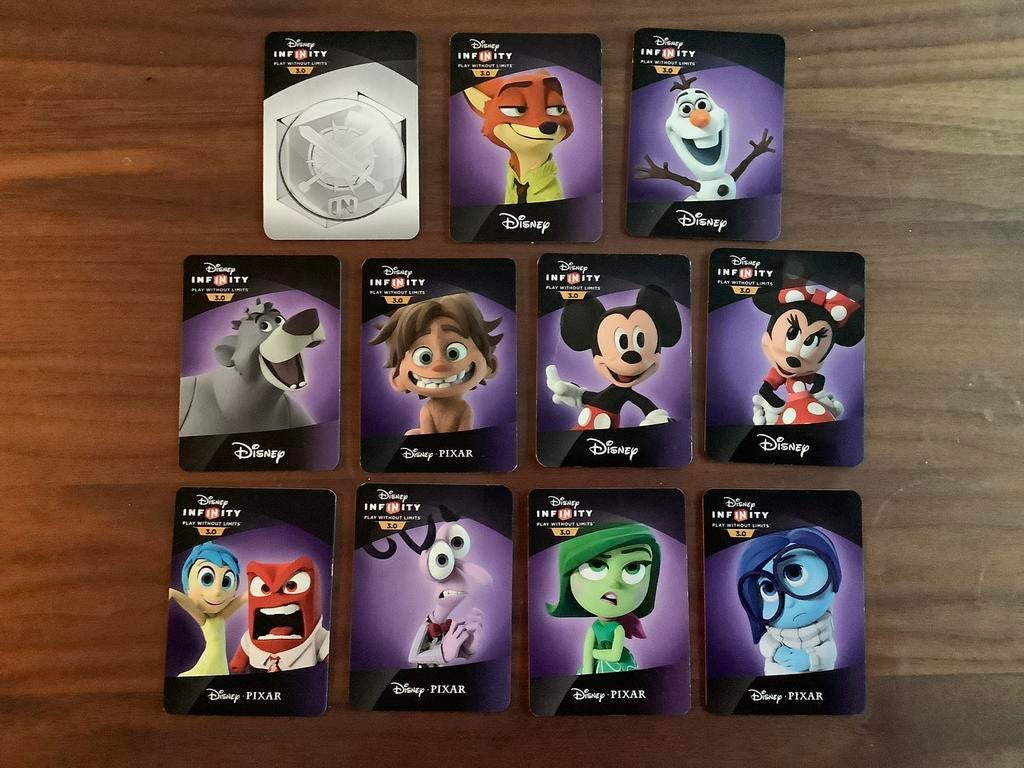 Disney Infinity 3.0 cards card - kaarten kaart 0,50 per stuk, Ophalen of Verzenden, Overige figuren, Zo goed als nieuw