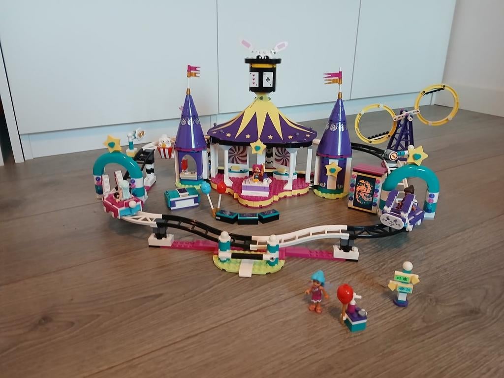 Lego friends Magische Kermisachtbaan, Ophalen, Zo goed als nieuw