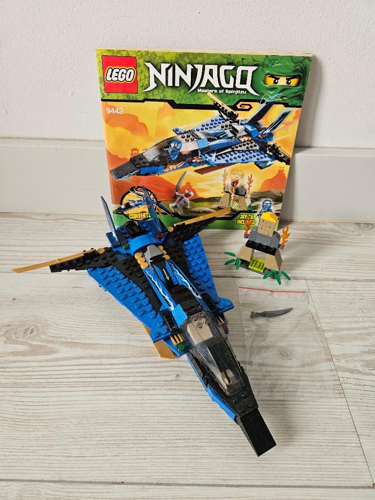 Lego set 9442 : Ninjago, Jay's stormfighter, Kinderen en Baby's, Speelgoed | Duplo en Lego, Ophalen of Verzenden, Gebruikt, Lego