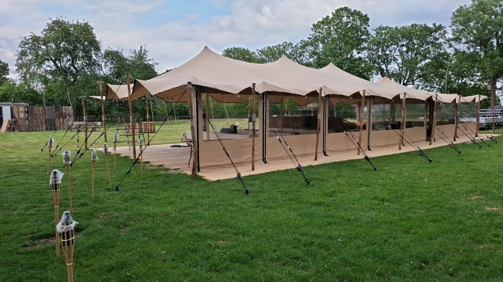 Foto 4 van Luxe stretchtent 10mx13,5m met optie zijwanden te huur