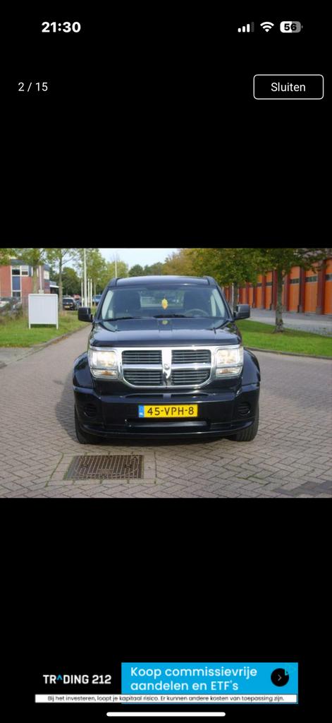 Dodge 2008, Auto's, Zwart, Zwart, Origineel Nederlands, 177 pk