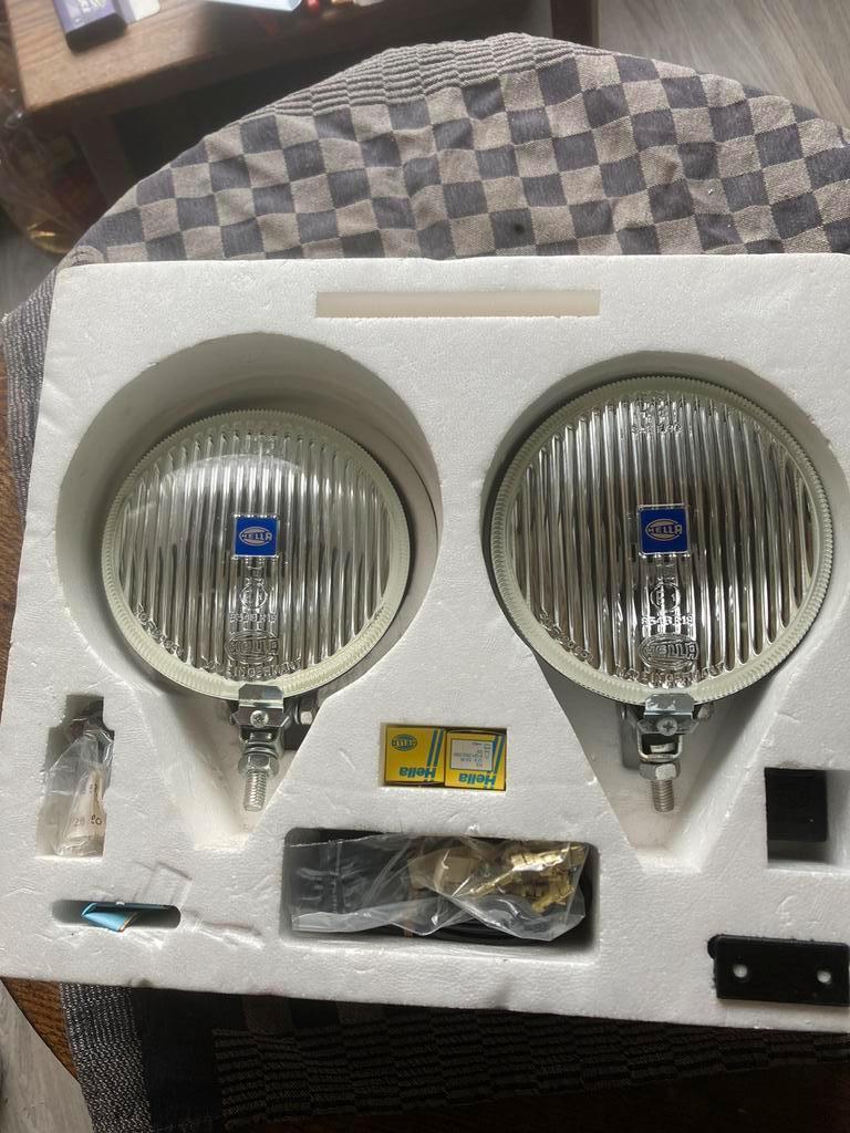 Oldtimer 1 Set Hella witte mistlampen type 140, Ophalen of Verzenden, Nieuw