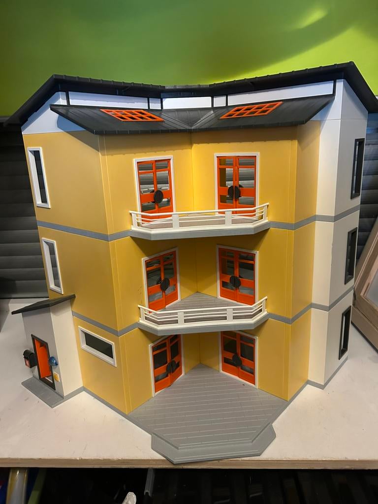 Playmobiel huis met extra verdieping, Ophalen, Zo goed als nieuw