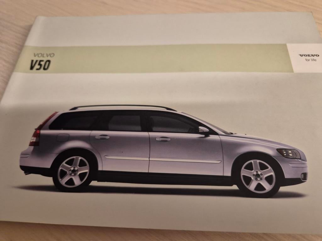 2005 Nederlands Volvo v50 Estate station handleiding óók 2,4, Auto diversen, Ophalen of Verzenden