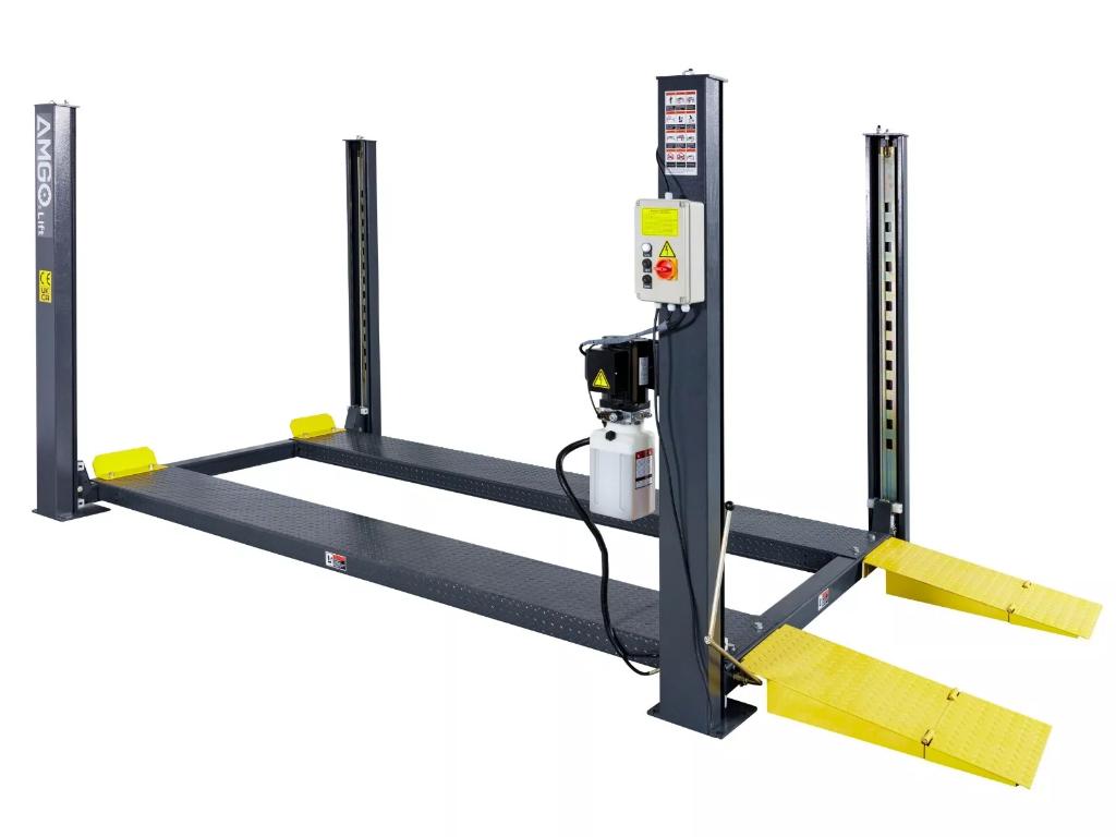 LiftMotive 3500KG Parkeerhefbrug Vierkoloms Hefbrug Autolift, Auto diversen, Ophalen of Verzenden, Nieuw