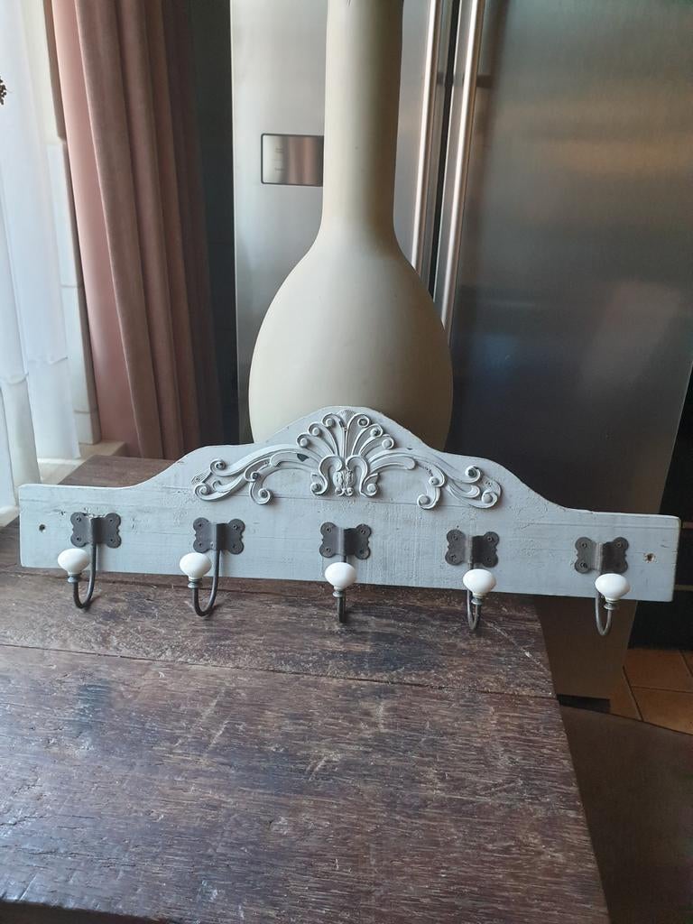 Brocante kapstok, Ophalen of Verzenden, Hout, Wandkapstok, Minder dan 100 cm