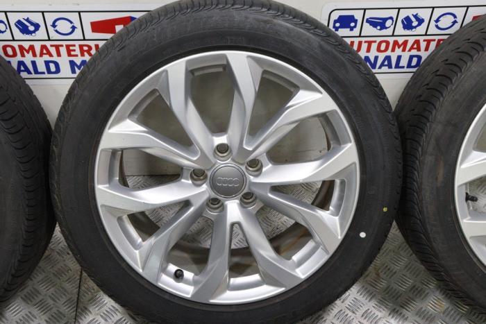 Sportvelgenset + banden van een Audi A6 (A6 11-), Auto-onderdelen, 12 maanden garantie, Gebruikt, -, -