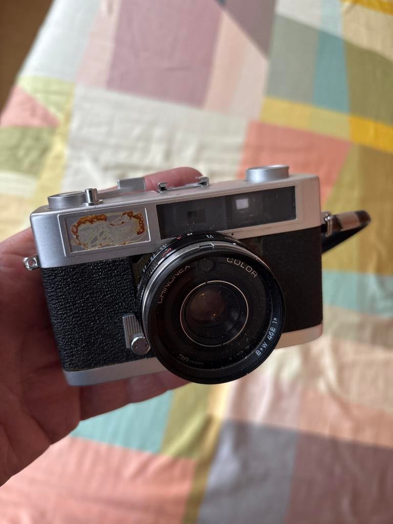 Chinon Kleinbeeld Camera - Vintage, Audio, Tv en Foto, Fotocamera's Analoog, Ophalen of Verzenden, Gebruikt, Compact, Overige Merken