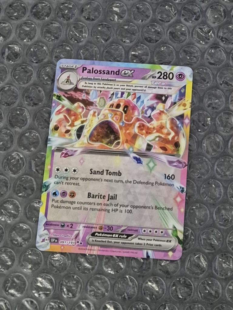Palossand ex 091/191 Surging Sparks Scarlet & Violet SSP