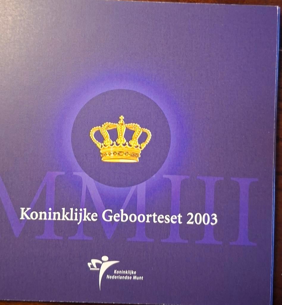 Koninklijke Geboorteset 2003, Koningin Beatrix, Euro's, Geboorte of Huwelijk, Verzenden