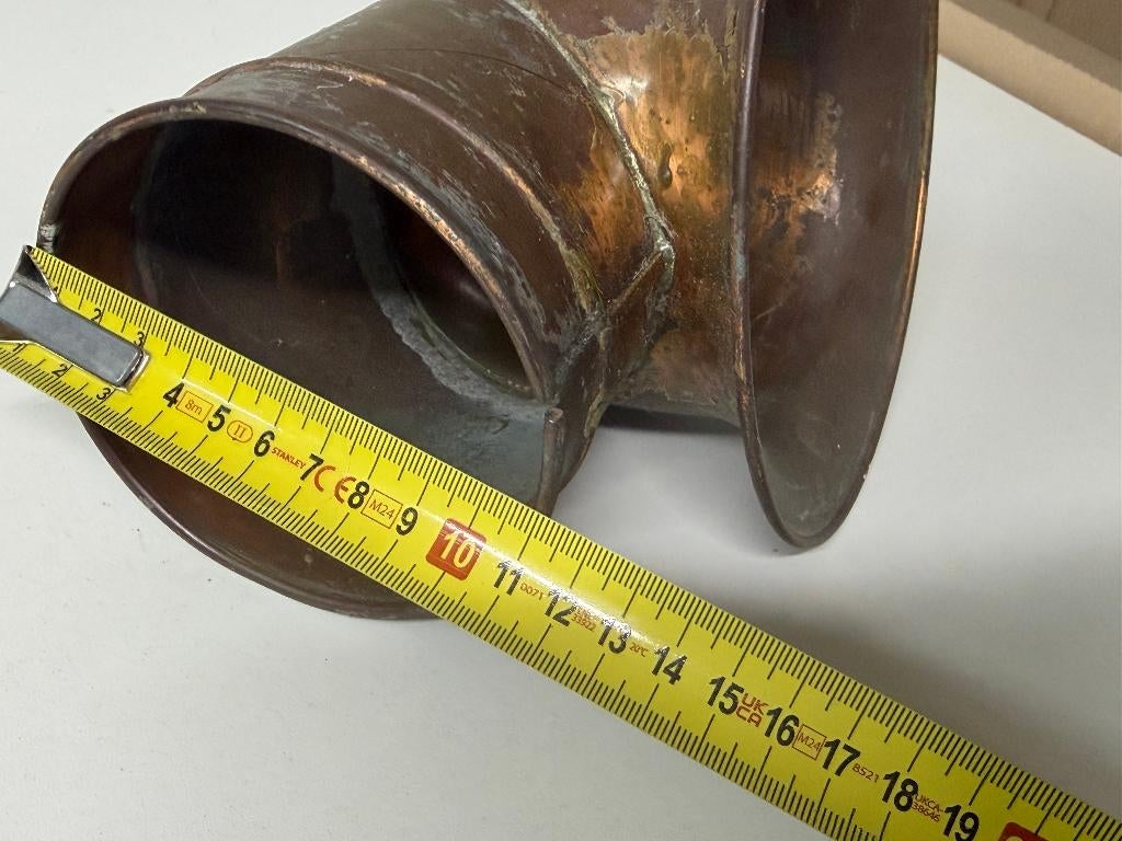 Bronzen luchthapper, Ophalen of Verzenden, Gebruikt, Overige typen