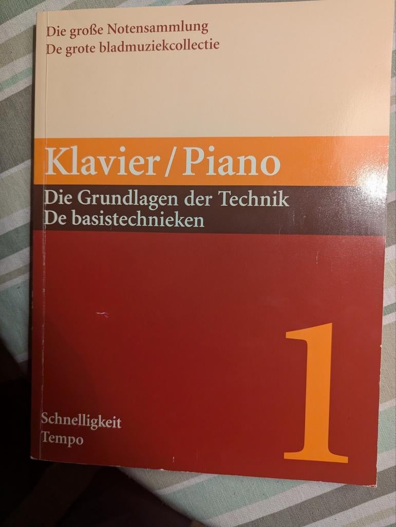 Piano De Basistechnieken bladmuziek, Muziek en Instrumenten, Ophalen of Verzenden, Artiest of Componist, Klassiek, Piano