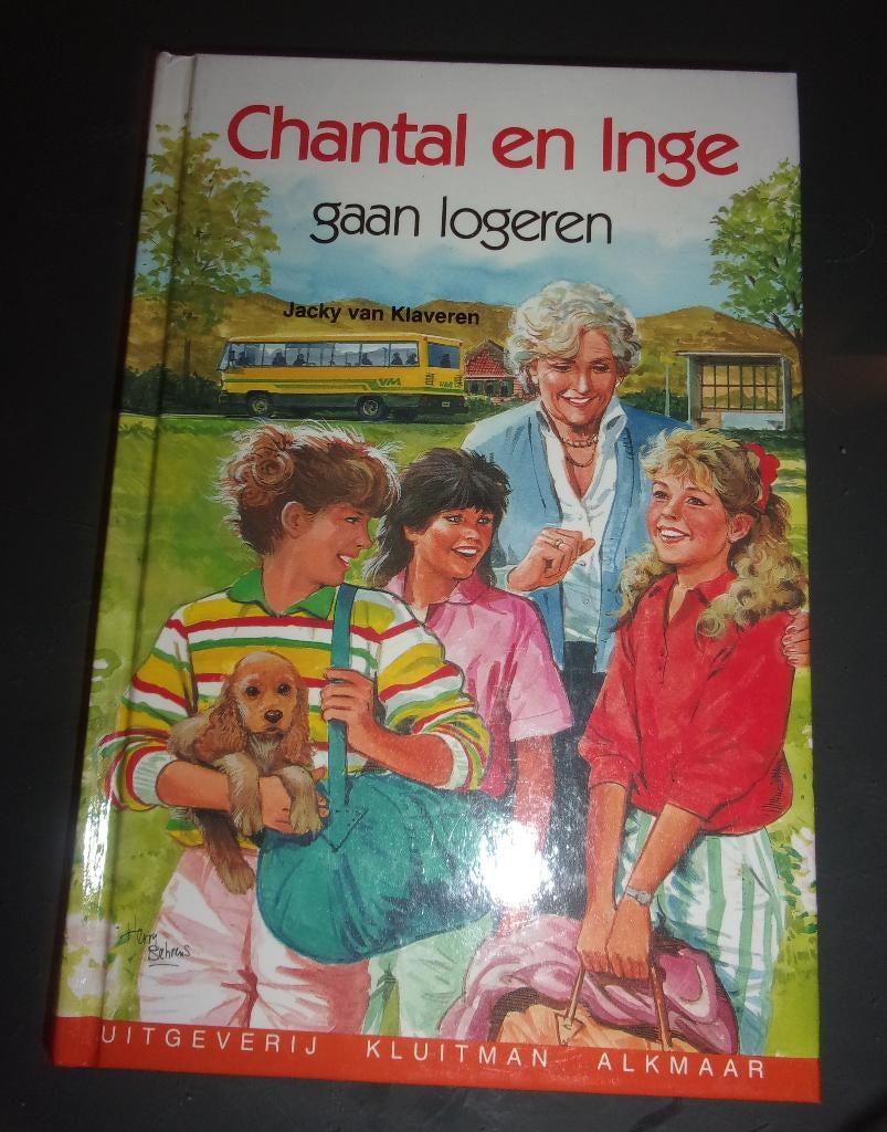 Chantal en Inge - gaan logeren, Boeken, Ophalen of Verzenden, Gelezen, Fictie algemeen