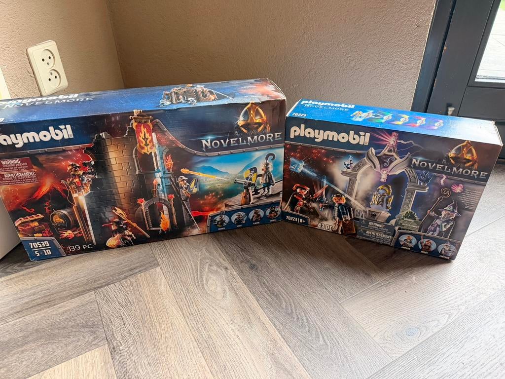 Playmobil Novelmore set 70539 en 70223 nieuw en ongeopend, Ophalen, Nieuw