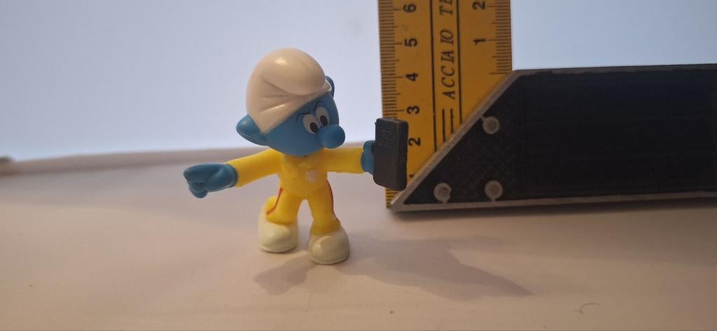 Smurf poppetje peyo uit 2008 (10125), Overige Smurfen, ., Ophalen of Verzenden, Zo goed als nieuw