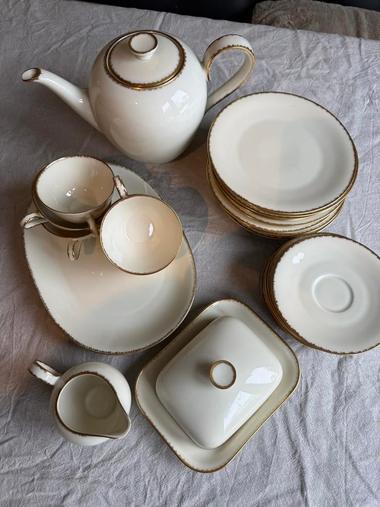 Heinrich H&C Selb Bavaria Ontbijt/Thee Servies - vintage, Antiek en Kunst, Ophalen of Verzenden