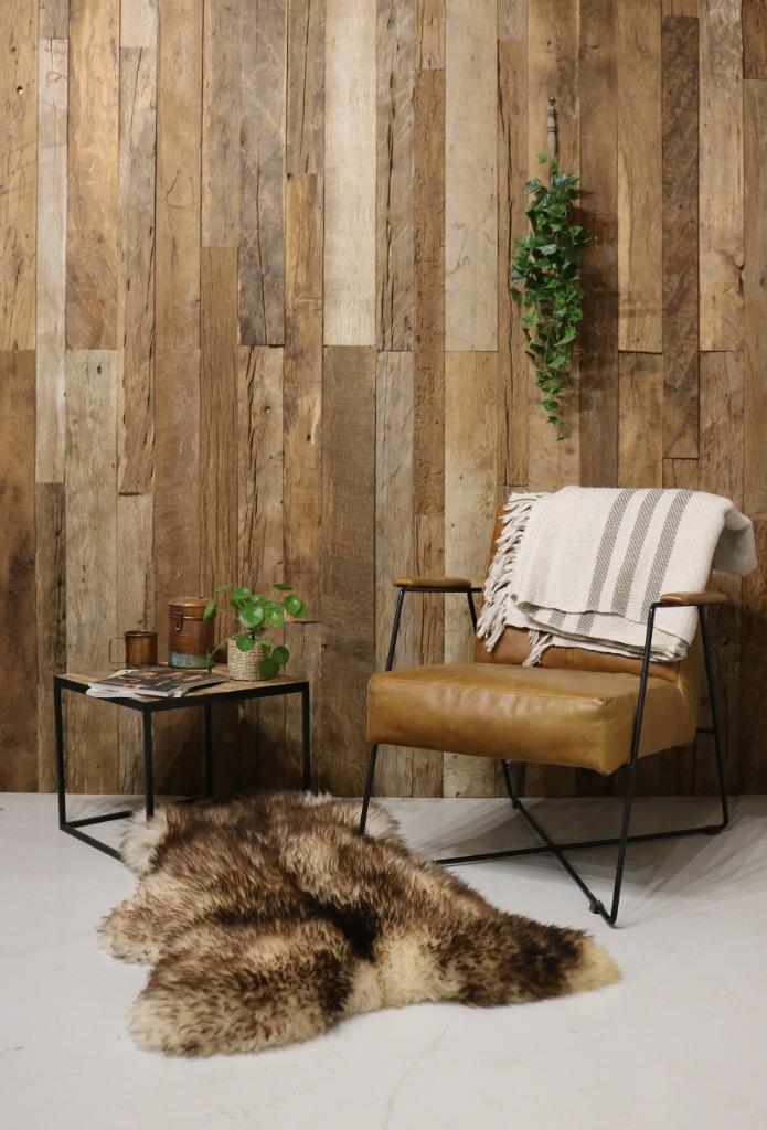 Houten wandbekleding & wandpanelen! Uniek oud barnwood hout!, Doe-het-zelf en Verbouw, Hout en Planken, Minder dan 25 mm, Nieuw