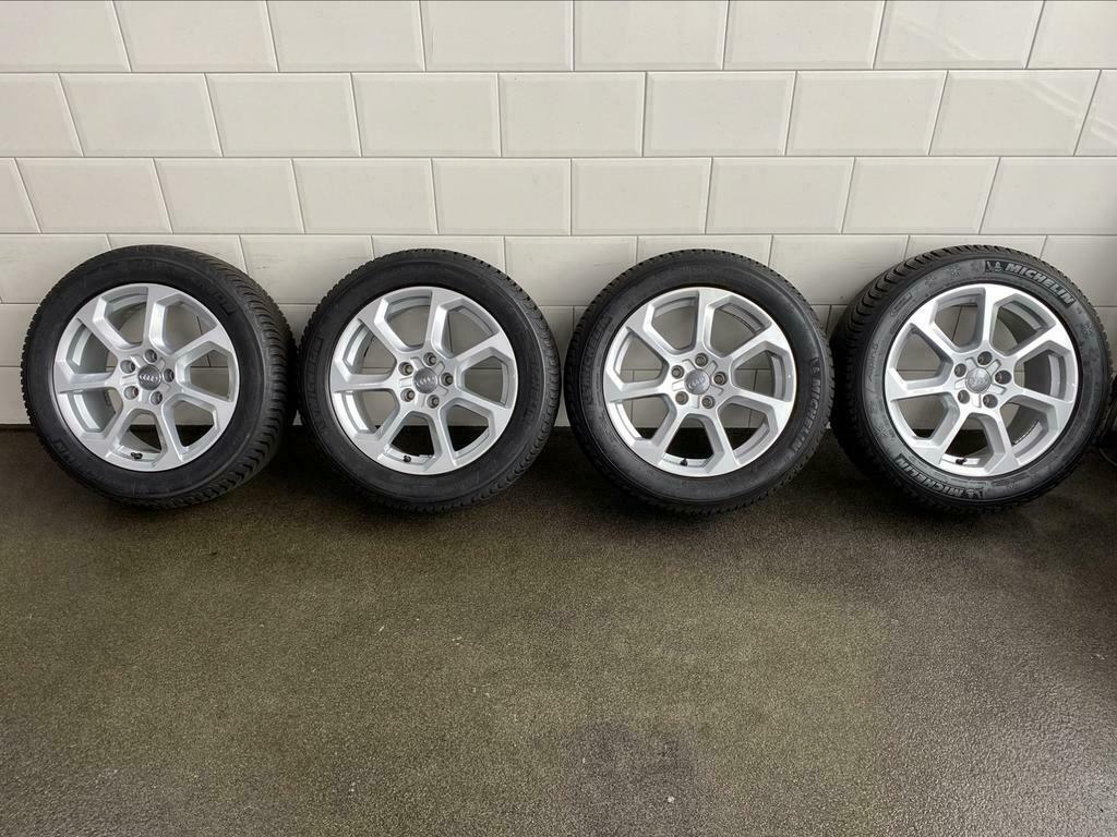 Audi Q2 2018 winterset 17 inch 7 spaak ❄️, Ophalen, Banden en Velgen, 17 inch, Winterbanden