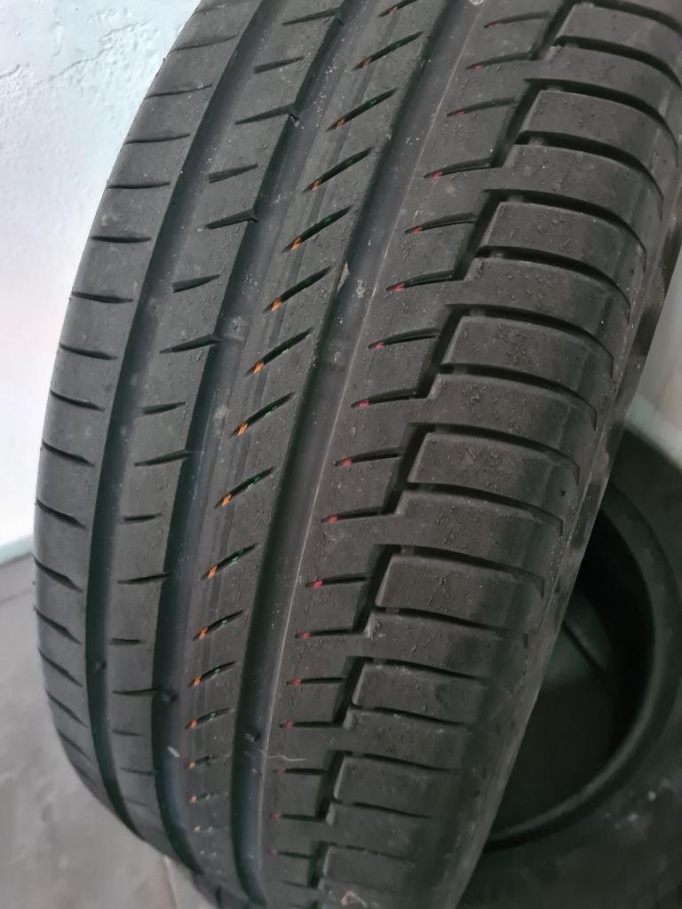 2 x 225/55/19 Continental Premium 6 ZGAN 180,- ALL IN!, 19 inch, Gebruikt, Continental, Ophalen of Verzenden