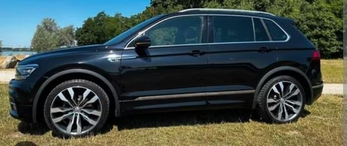Volkswagen Tiguan 1.4 TSI 150pk 4Motion DSG 2018 Zwart, Auto's, Volkswagen, Automaat, Euro 5, Zwart, 4 cilinders
