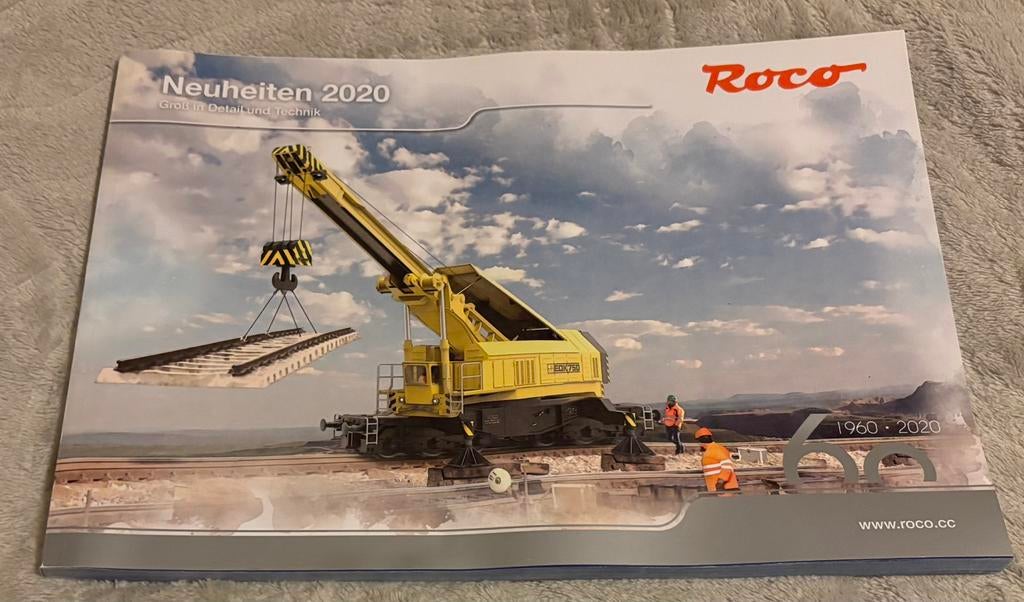 Roco Modeltrein Catalogus 2020. ZGAN, Ophalen of Verzenden, Zo goed als nieuw, Catalogus