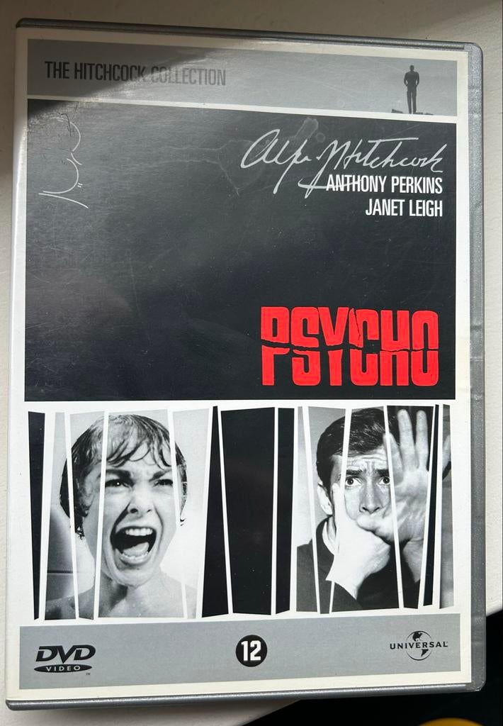 Psycho - Hitchcock Collectie DVD, Gebruikt, Slasher, Boxset, Ophalen of Verzenden