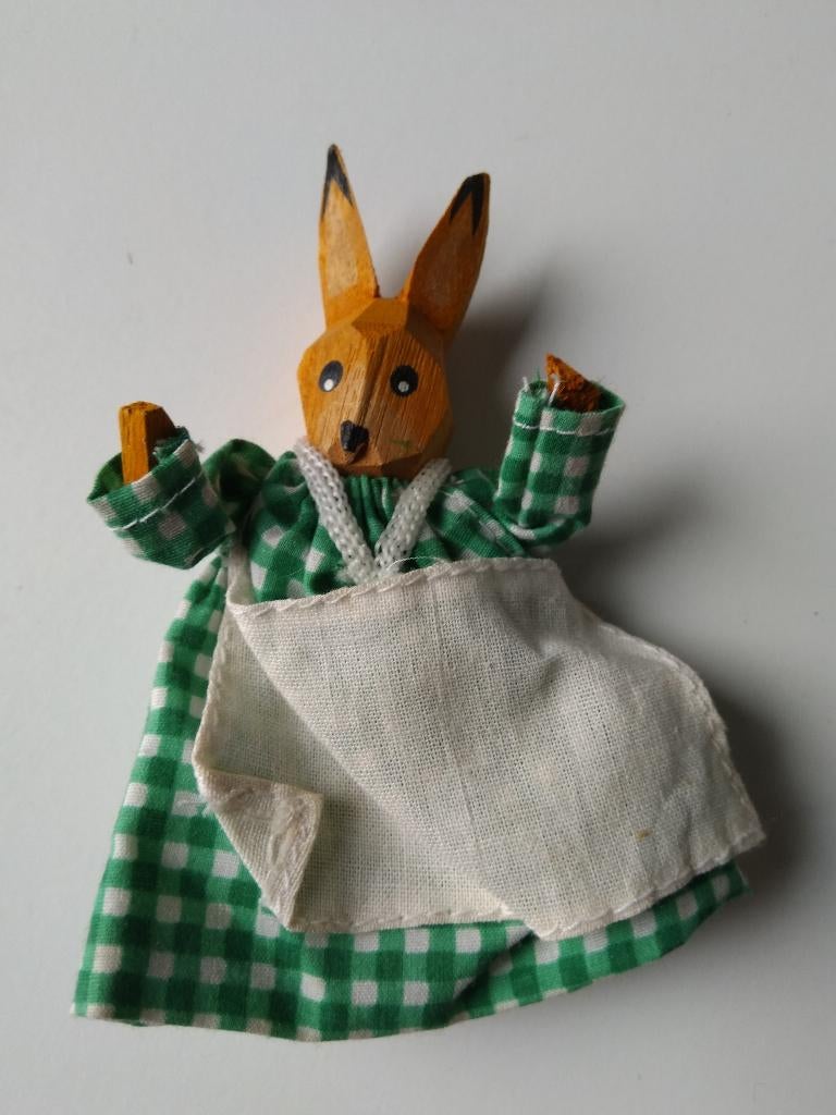 houten paashaas, eierwarmer Lotte Sievers Hahn jaren 70, Ophalen of Verzenden, Zo goed als nieuw