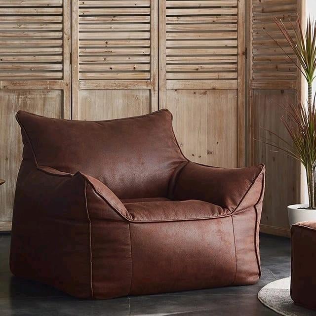 Wagner Fauteuil Stoel bankje Chaise Sofa met voetensteun, Eenpersoons, Boho, Nieuw, Leer