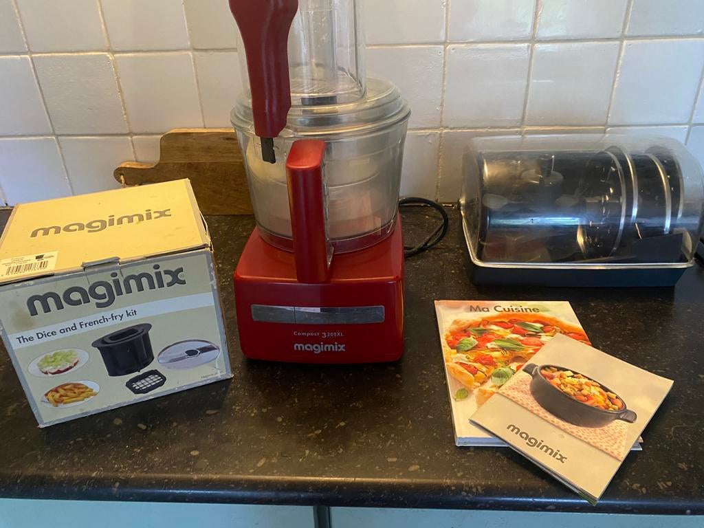 Magimix 3200xl keukenmachine, Ophalen of Verzenden, Zo goed als nieuw