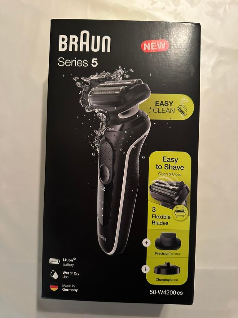 Braun series 5 shaver, Ophalen of Verzenden, Zo goed als nieuw, Gehele gezicht