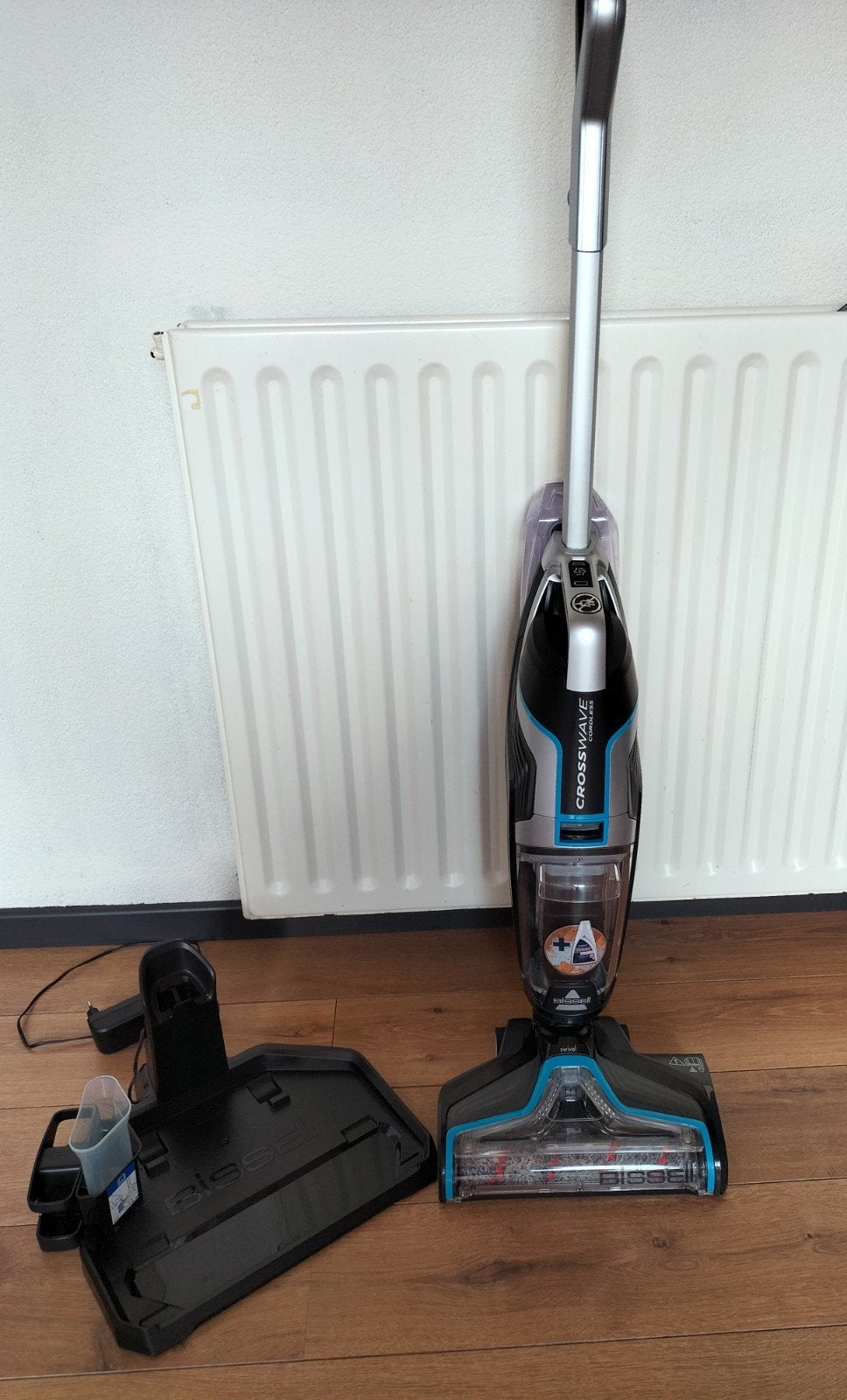 Bissell Crosswave Cordless 3-in-1 Stofzuiger, Dweil & Droger, Witgoed en Apparatuur, Stofzuigers, Ophalen, Zo goed als nieuw, Reservoir