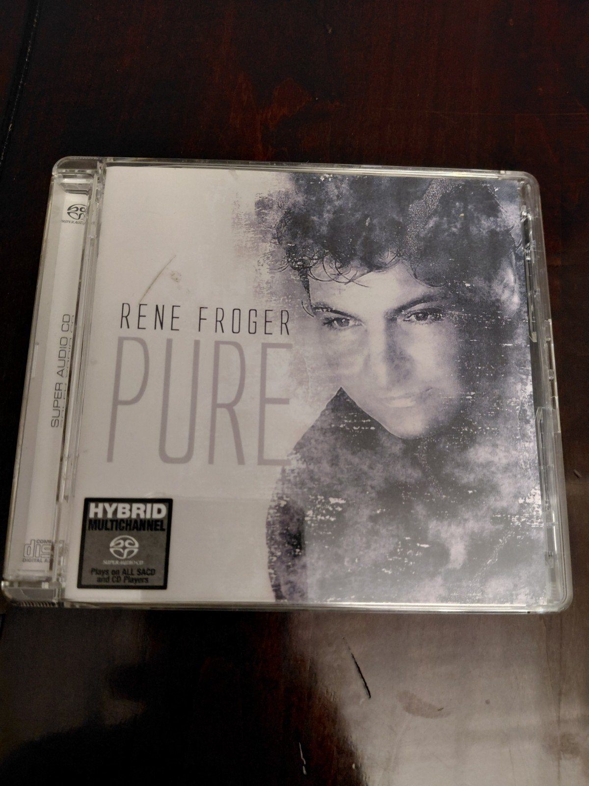 Super Audio CD  René Froger  PURE   Code 24357 88382 5, Ophalen of Verzenden, Zo goed als nieuw