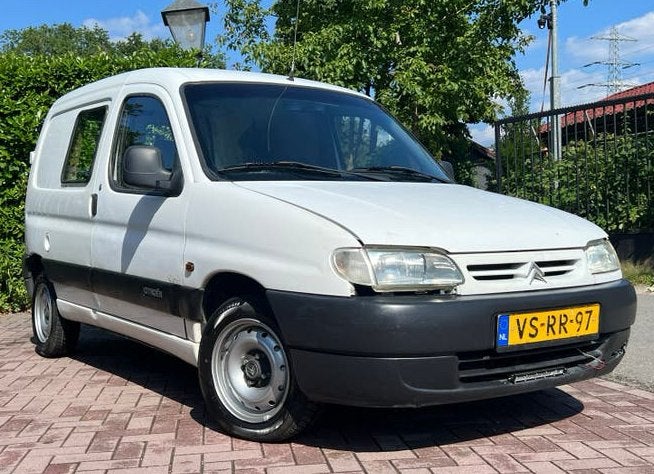 Citroën Berlingo 1.9 D 1997 / Lees de beschrijving!, Auto's, Bestelauto's, Voorwielaandrijving, Zwart, 4 cilinders, Overige bekleding