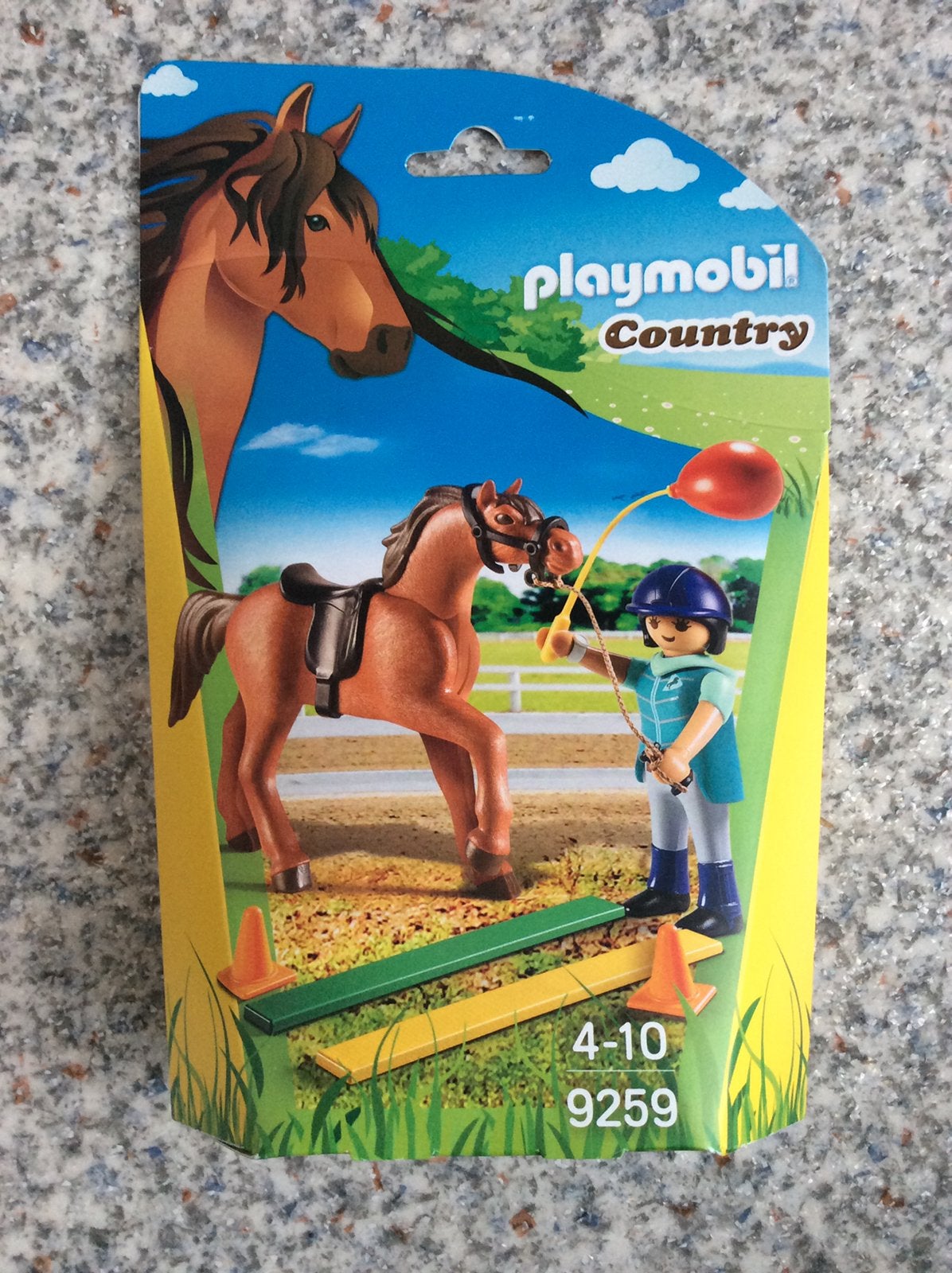 9259 country paard met kind NIEUW, Ophalen of Verzenden, Nieuw