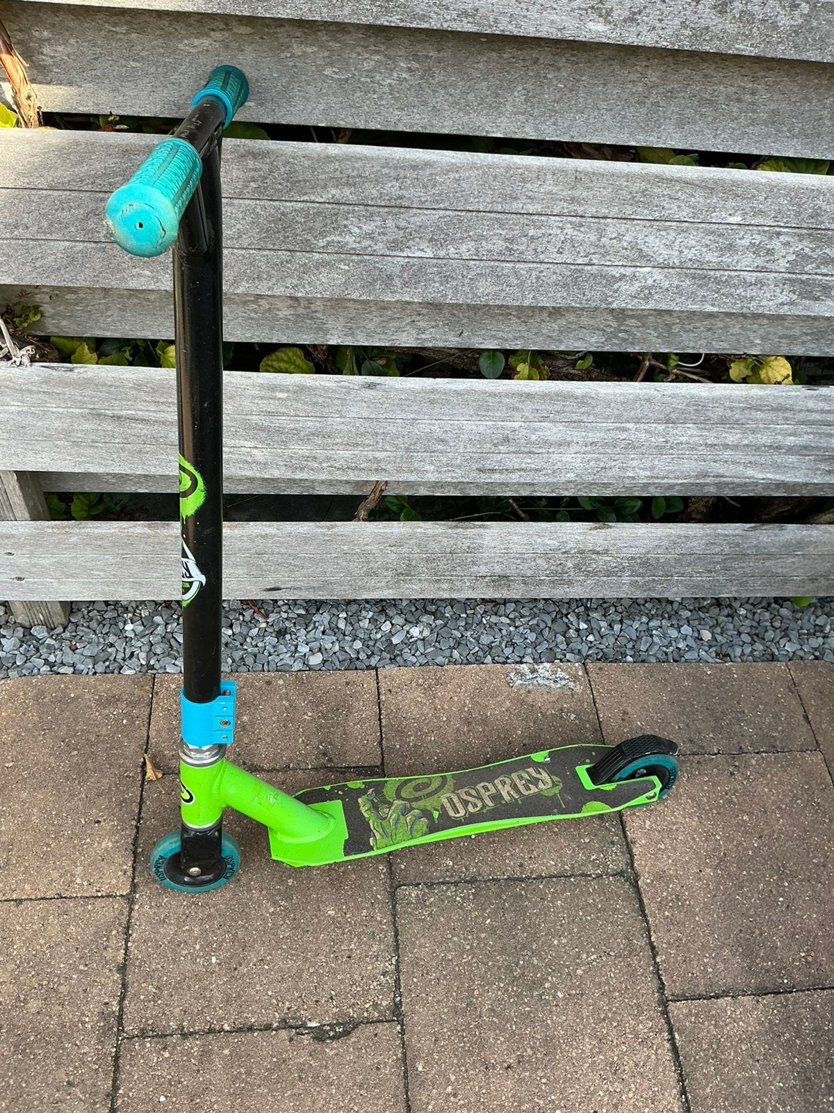 Prima Osprey step, kan nog een tweede leven mee, Fietsen en Brommers, Ophalen, Gebruikt, Gewone step