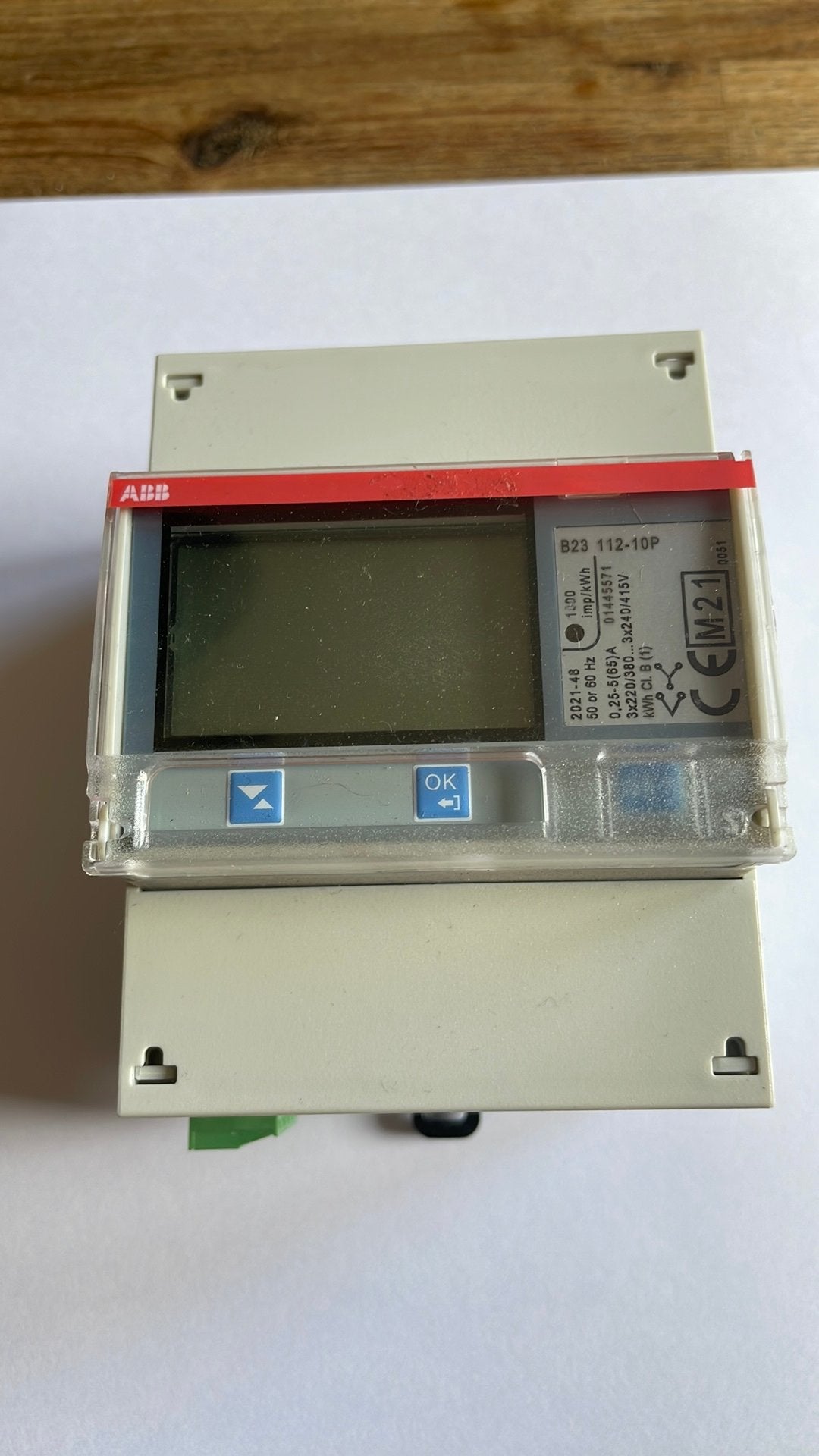 kWh meter 3F direct 65A incl. Mod-bus ABB, Ophalen of Verzenden, Zo goed als nieuw, Overige typen