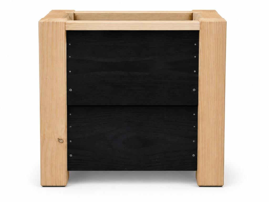 Douglas bloembakken model Melanie 50 x 50 x 45 cm, Minder dan 30 cm, Verzenden, Rond, Nieuw