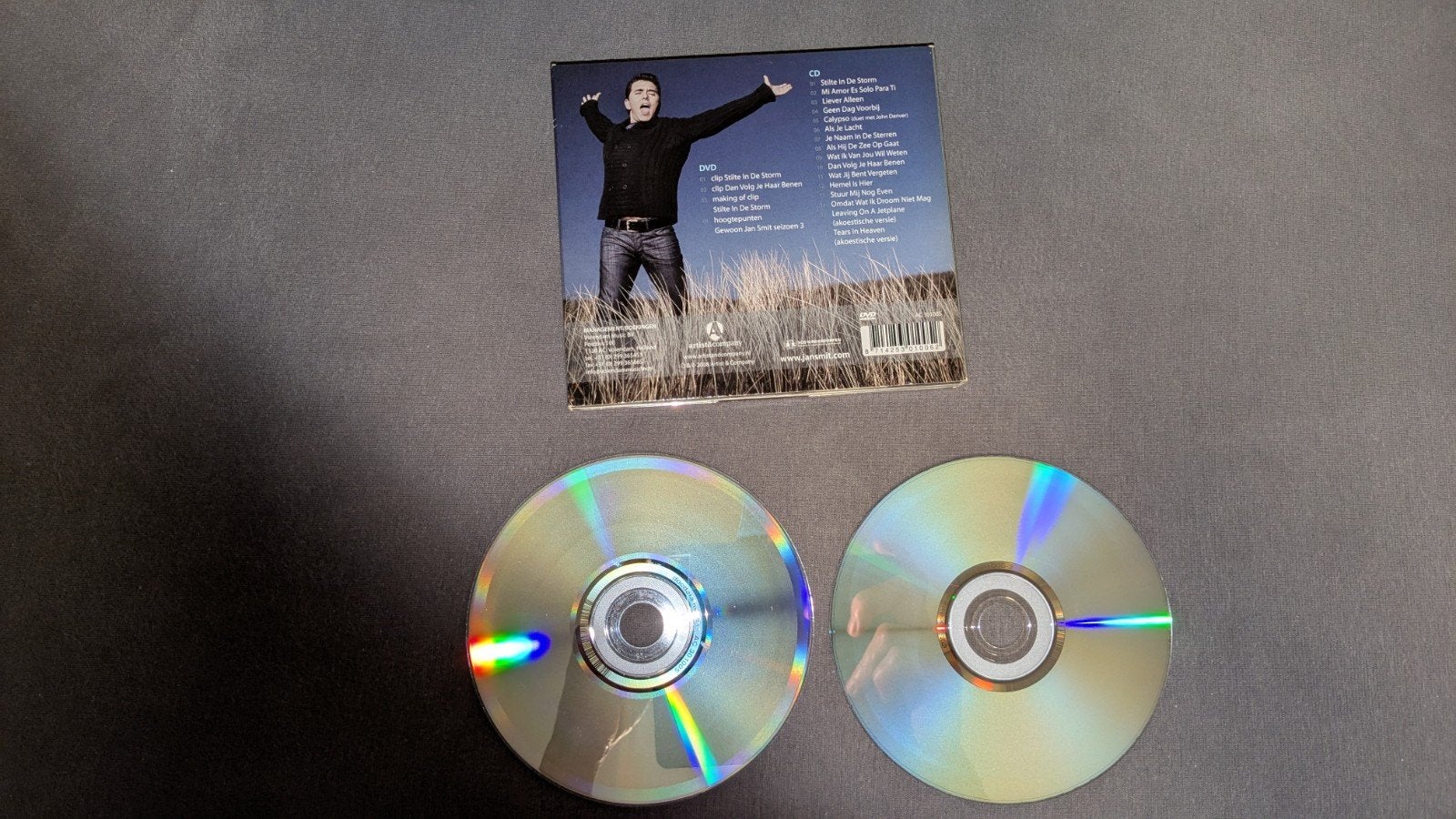 Jan Smit , Stilte in de storm cd en dvd, Ophalen of Verzenden