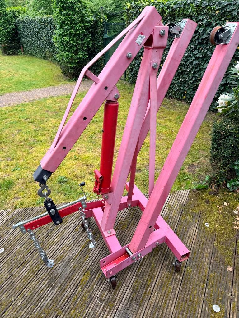 motortakel motor kraan te huur, Auto diversen, Autogereedschap, Ophalen of Verzenden