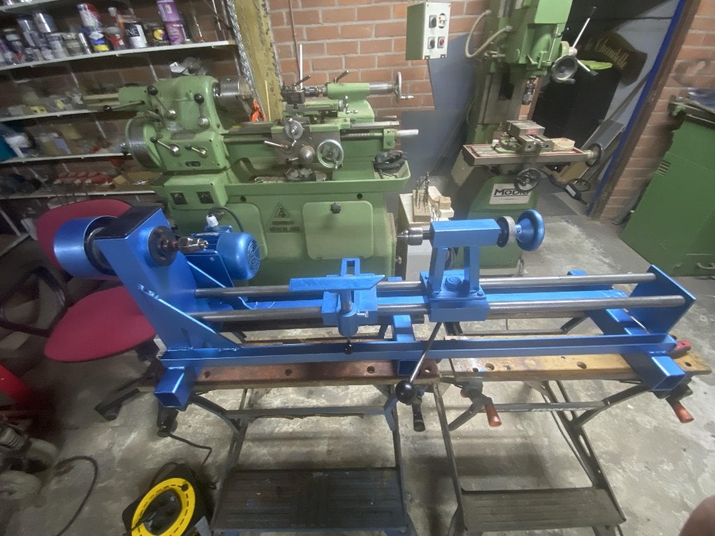 Robuuste Houtdraaibank, Doe-het-zelf en Verbouw, Draaibanken, Gebruikt, Houtdraaibank, 500 tot 1000 mm, Ophalen