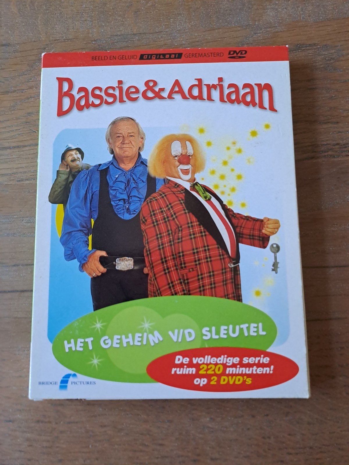 2dvd, Bassie & Adriaan: Het Geheim V/D Sleutel  , Boxset, Avontuur, Alle leeftijden, Boxset, Ophalen of Verzenden