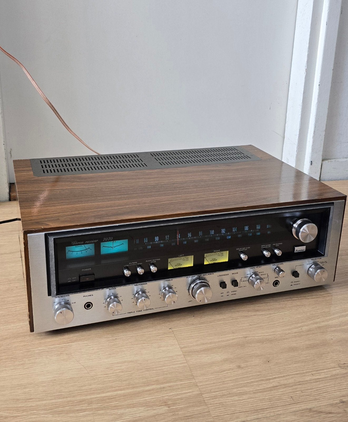 Sansui 7070 Stereo Receiver - Vintage Hifi, Ophalen of Verzenden, Overige merken