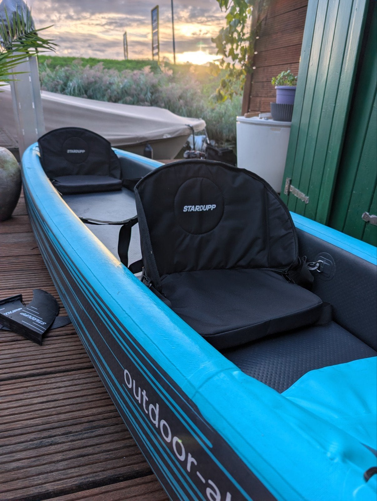 Stardupp Outdoor-Allround Opblaasbare Kajak 2-persoons, Watersport en Boten, Ophalen, Opblaasbaar, Zo goed als nieuw, 2-persoons