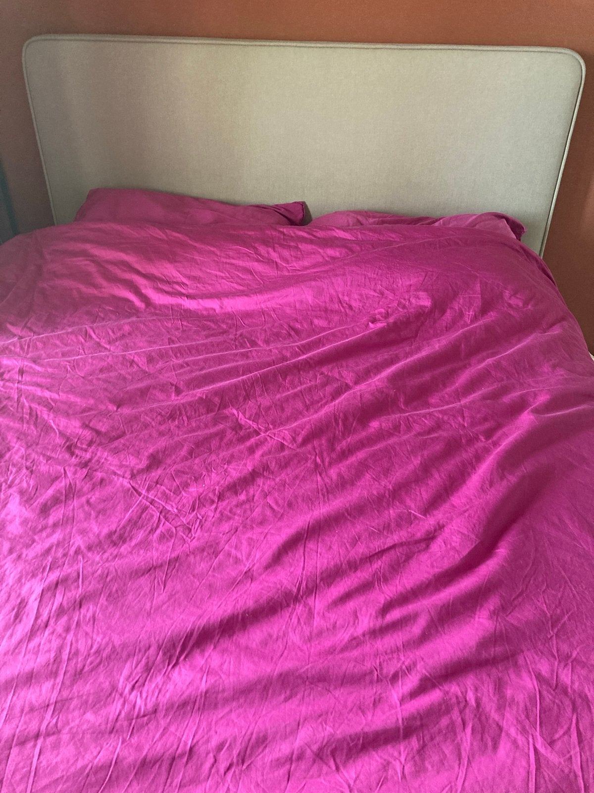 Crisp Sheets Roze Dekbedovertrek - Tweepersoons - Roze, Gebruikt, Dekbedovertrek, Katoen, Ophalen of Verzenden