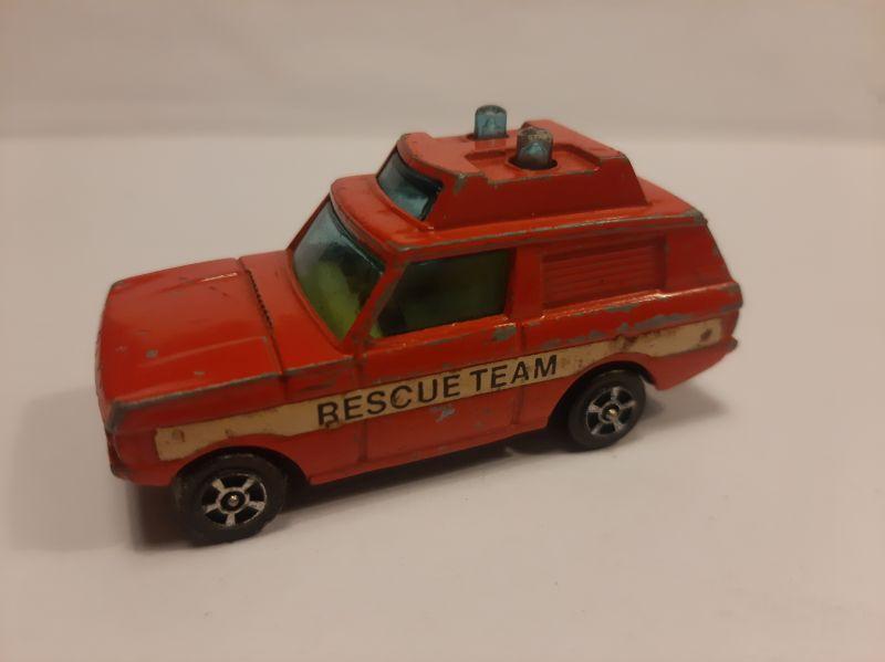 Range Rover Police Rescue rood van Corgi Juniors 3 inch, Ophalen of Verzenden, Zo goed als nieuw, Auto