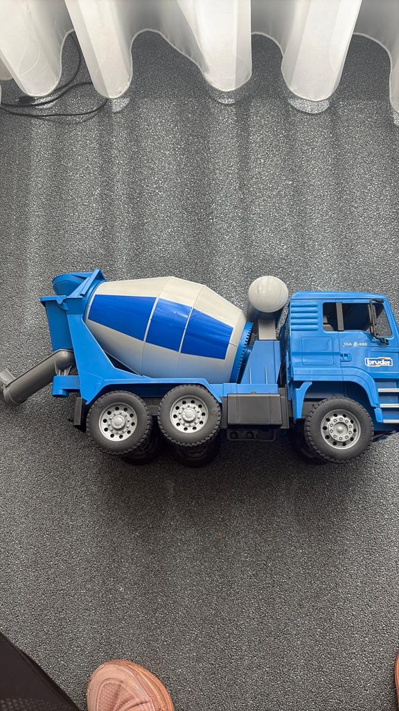 Bruder MAN Cementmixer - Speelgoed Betonmixer, Ophalen of Verzenden, Gebruikt