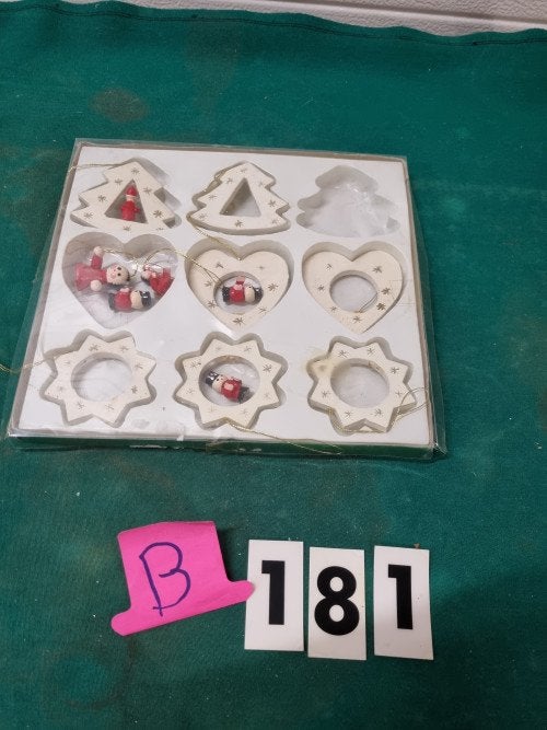 kerstboom hangers hout 7x [b181], Ophalen of Verzenden, 'T Olde Gre-j, Info@toldegrej.nl, Endepoelstraat 20f Didam
